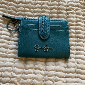 Jessica Simpson Turquoise Key & Card Holder